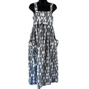 Whit NYC Gingham Moon Phases Dress